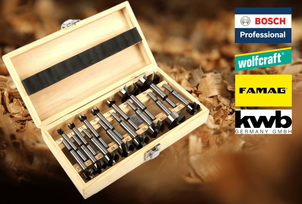 Den richtigen Forstnerbohrer finden: Ein Vergleich von Famag, Bosch Professional, KWB und Wolfcraft